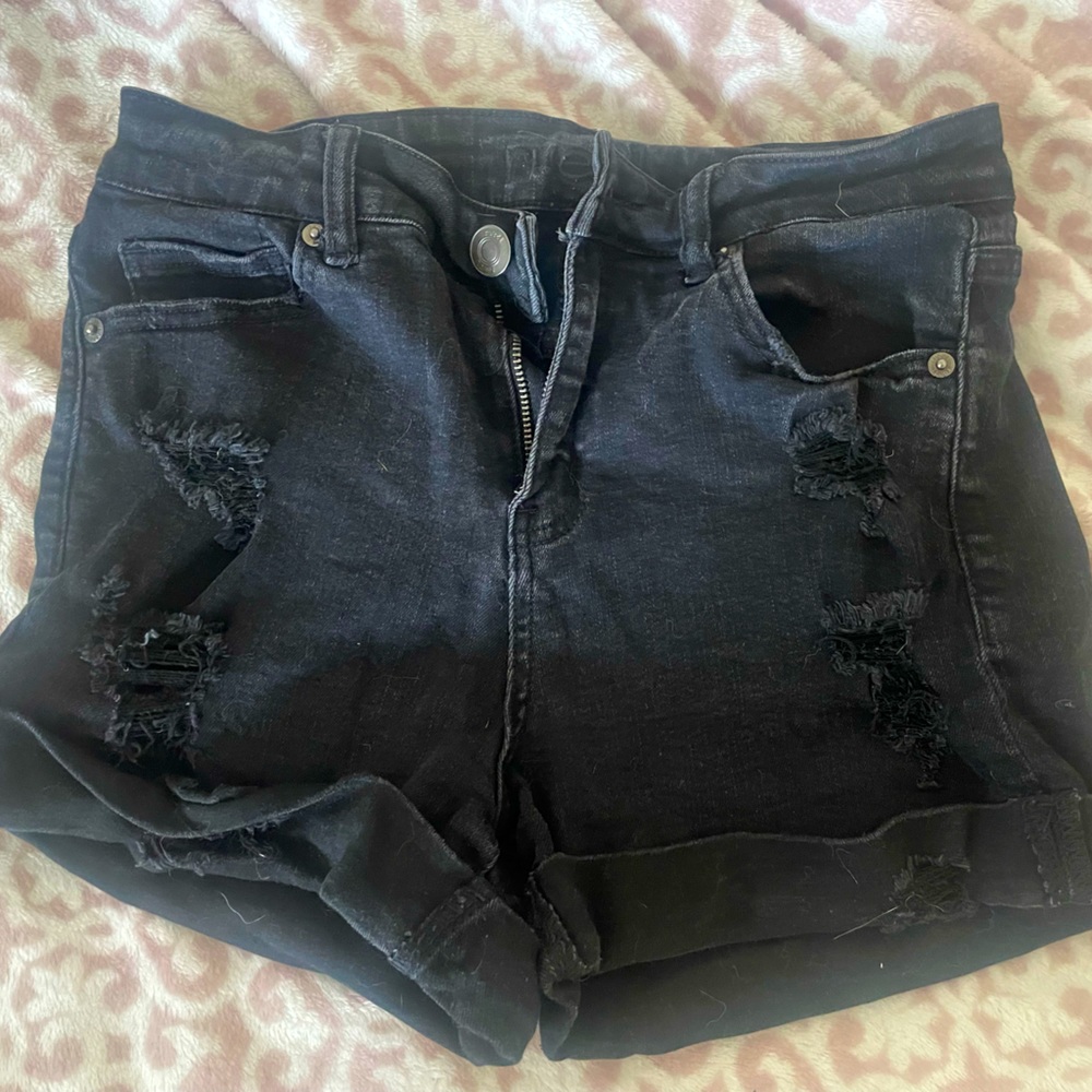 Black shorts
